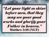A Light in Dark Places