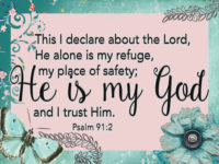 God Is in Control!