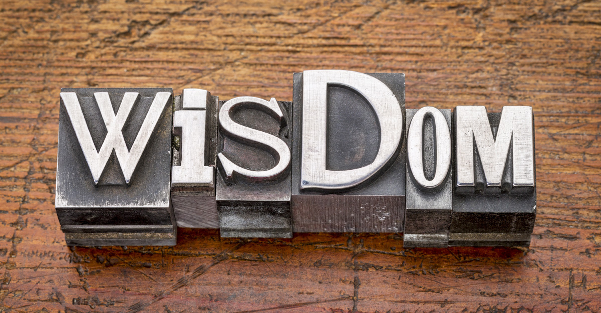 Thank God for the Blessing of Wisdom