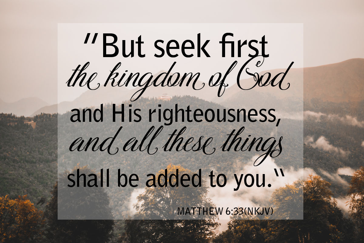 Seek God, Because He’s Always Right