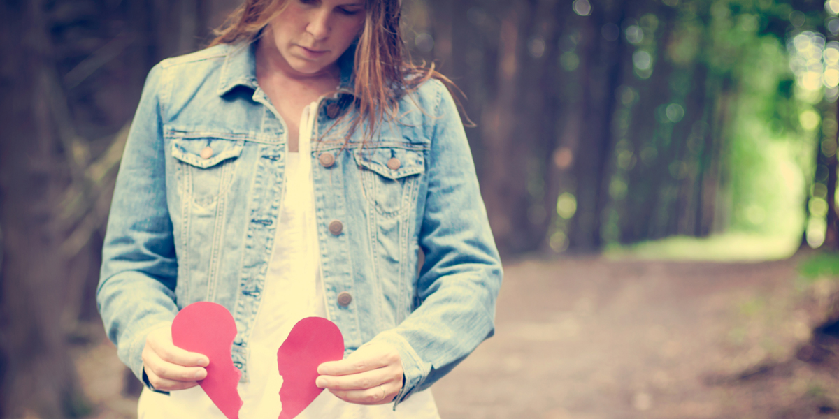 Woman with A Wounded Heart