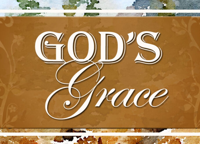 beautiful abstract background with the words God's Grace written across it.