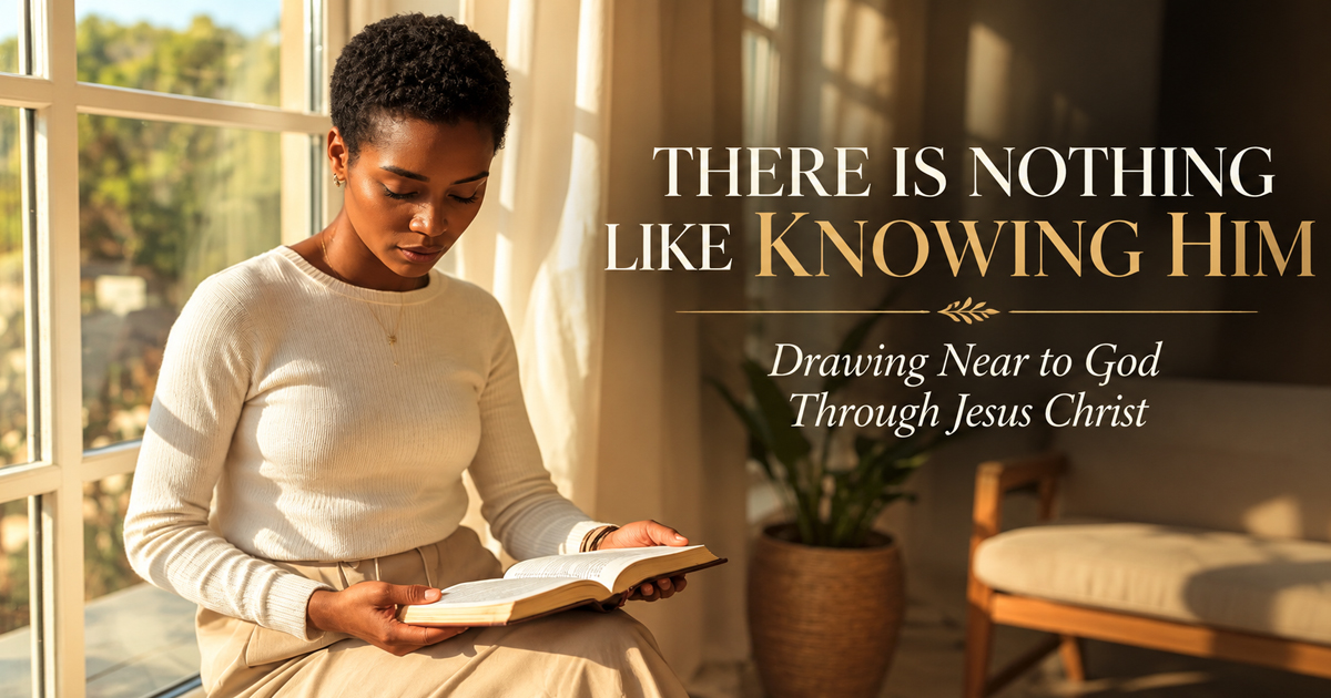 There Is Nothing Like Knowing Him